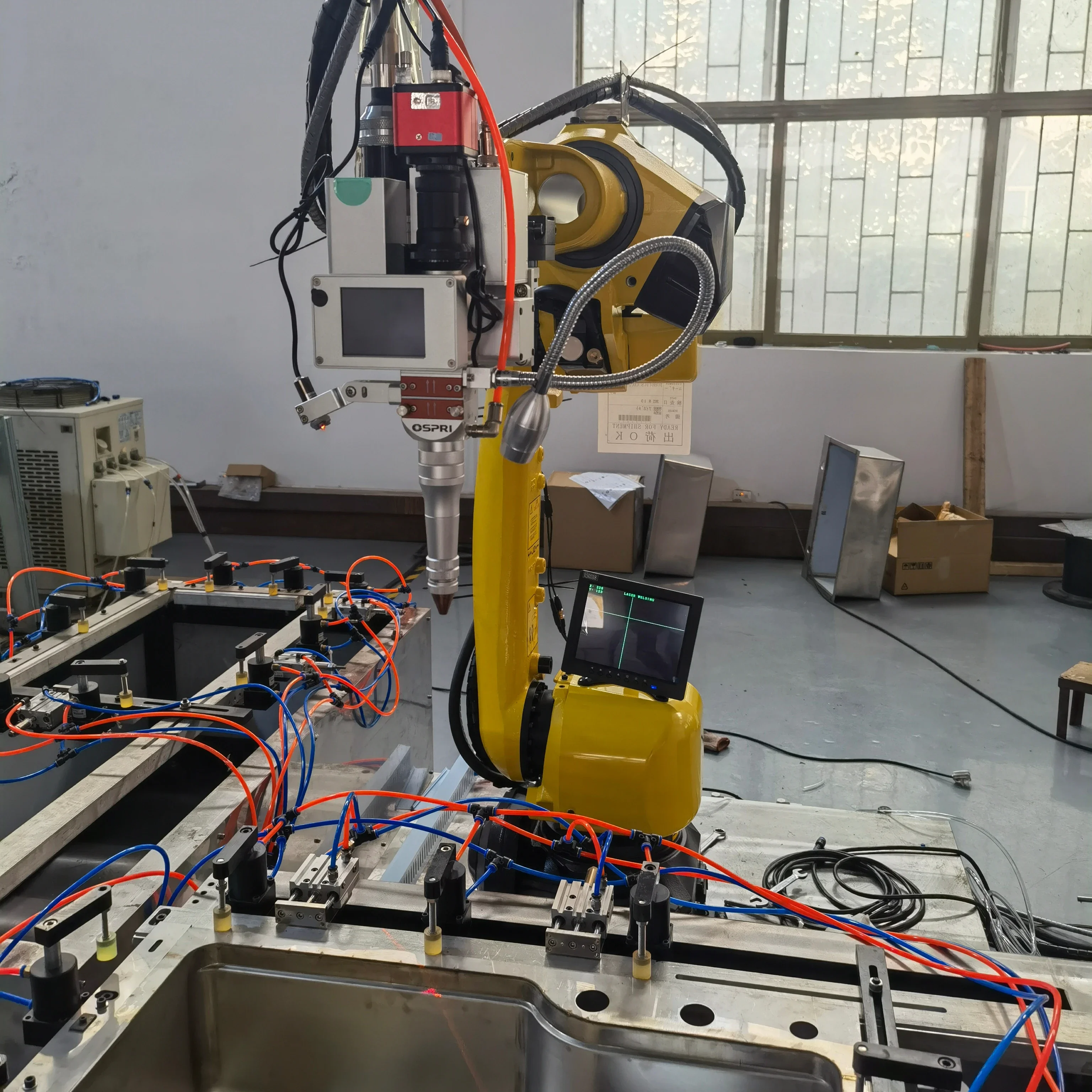 TLF  Fiber  Welding Machine 5 Axis