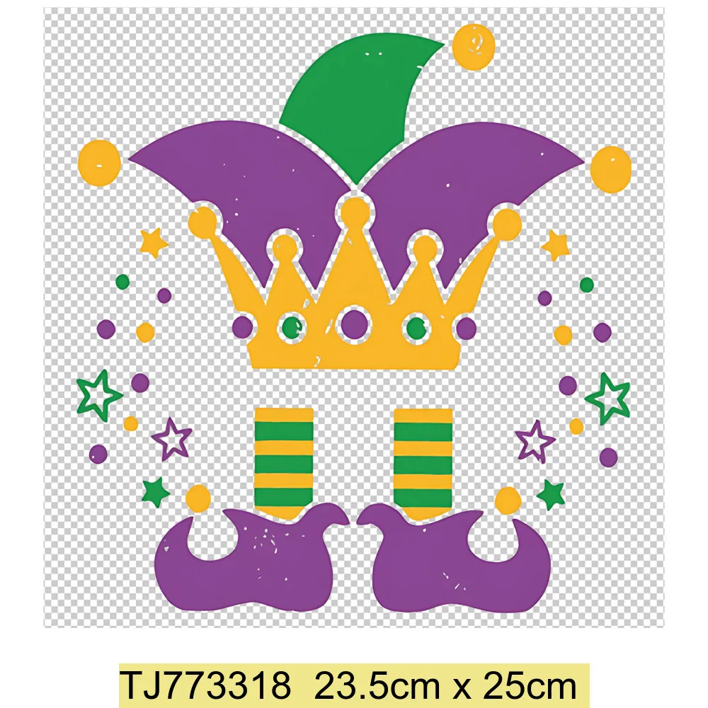 ماردي غرا لتقوم بها بنفسك الحديد على ملصقات نقل الحرارة للملابس DTF Pinted الفينيل الحراري يزين قابل للغسل تي شيرت مائي