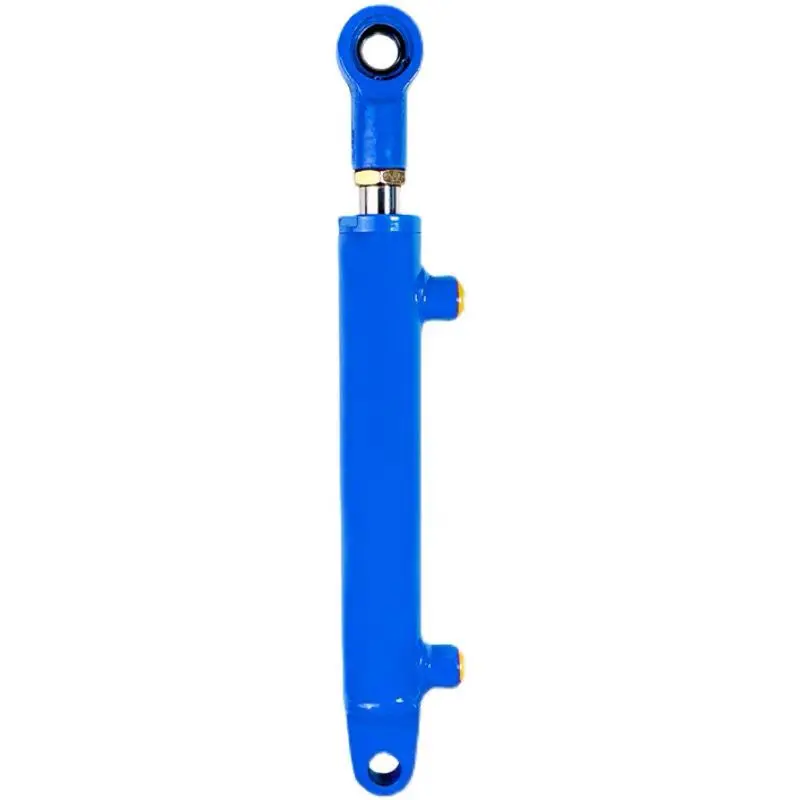 2 tons 40 holes small single and two-way hydraulic cylinder Lifting engineering cylinder Pump station Sanitation truck cylinder