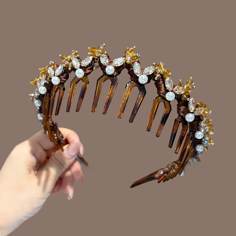 women's-high-end-sensation-lightweight-luxury-cusized-pr-hair-headband-toothed-anti-slip-hair-clip-high-cranial-top-hea