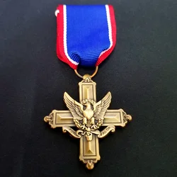 The American NEW Eagle ORIGINAL Badge Distinguished Service Cross Alloy Material Reproduction Medal Emblem Christmas Gifts