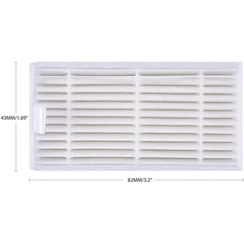 Sponzen Hepa Filter Zijborstel Robot Stofzuiger Onderdelen Voor Chuwi Ilife V55 V50 V5 V 5S V3 V 3S V50 Pro X5 Accessoires