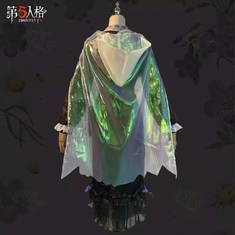 Toy Merchant Cosplay Identity V Anne Lester Cos Anime Women Fashion Dress Cloak Role Play Clothing Full Set Comic-con Costumes