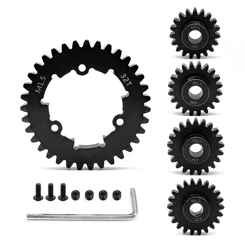 

RC Car 35T Spur Gear 11T 13T 20T 30T Pinion Gears 1.5 Mod Steel for Traxxas 1/5 X-MAXX XMAXX 6S 8S 1/6 XRT Upgrade Parts