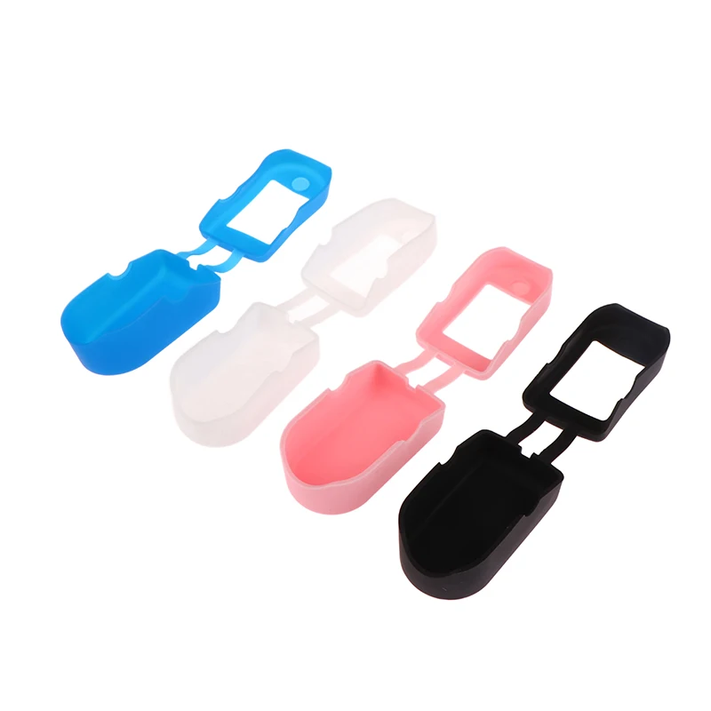 Oximeter Case Effective Protective Soft Comfortable Pulse Oximeters Cases for Indoor Outdoor Home Black White Pink Blue