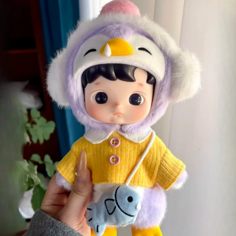 

Hot Original Hacipupu Penguin 1/8 Action Figure 16 Joints Movable Toy Fashion Trend Decoration Birthday Kawaii Gift Girl