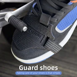 Motorcycle Shift Pad Rubber Boot Protective Cover Adjustable Shifter Shield Anti Slip Pad Shoe Cover Motorcycle Shoe Protection