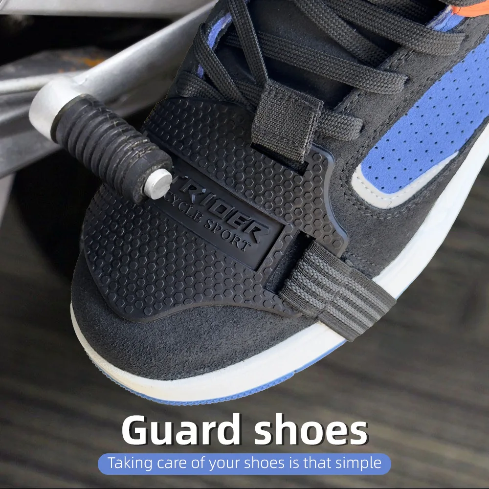 Motorcycle Shift Pad Rubber Boot Protective Cover Adjustable Shifter Shield Anti Slip Pad Shoe Cover Motorcycle Shoe Protection