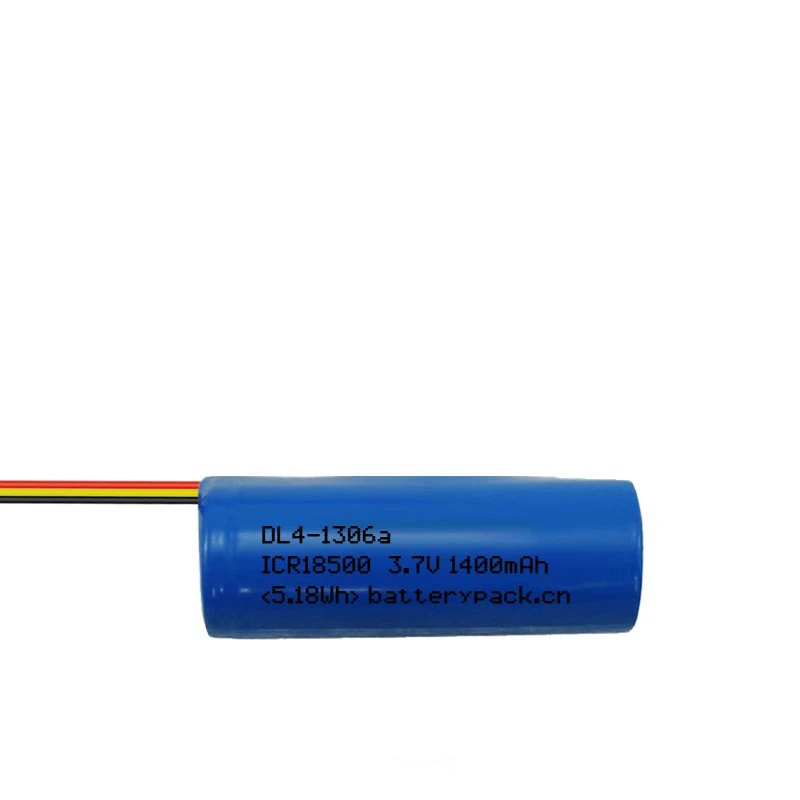 DL4-1306a ICR18500 3.7V 1400mAh 5.18Wh Rechargeable Battery Pack