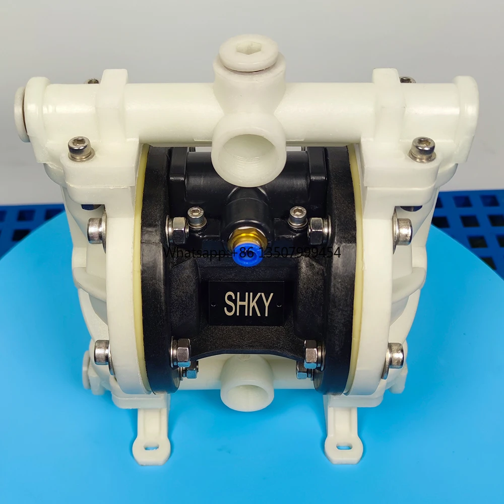 

KY-15SSD6FF Polypropylene Pneumatic Diaphragm Pump 1/2 Inch Small Size for Automotive Industry Designed for Suction Large Solid
