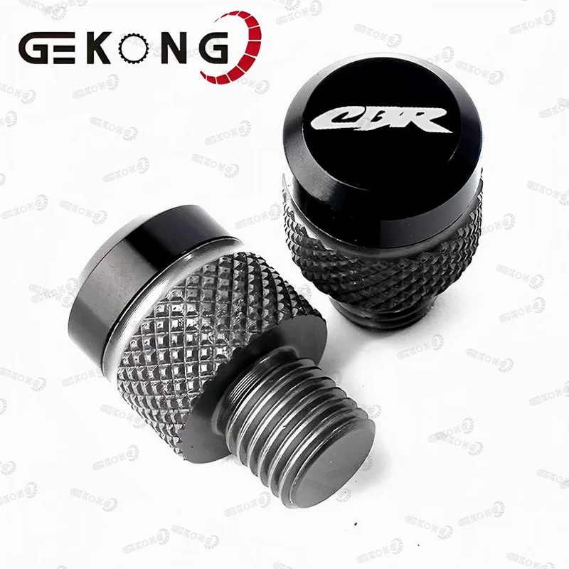 ホンダ CBR600F CBR600RR CBR900RR CBR929RR CBR954RR CBR1000RR CBR 600 F2 F3 F4 オートバイミラー穴プラグボルトカバーキャップ