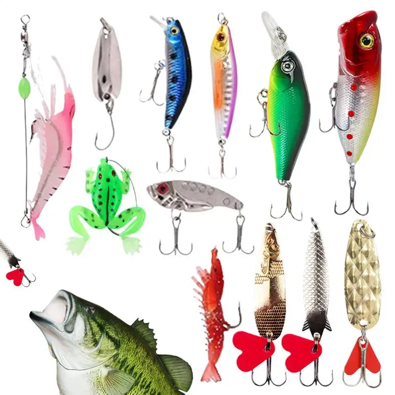 

Рыболовная приманка Адвент-календари Реалистичный календарь Адвент-рыба Наживка Искусственная рыболовная приманка Рождественские рыболовные приманки Уникальные