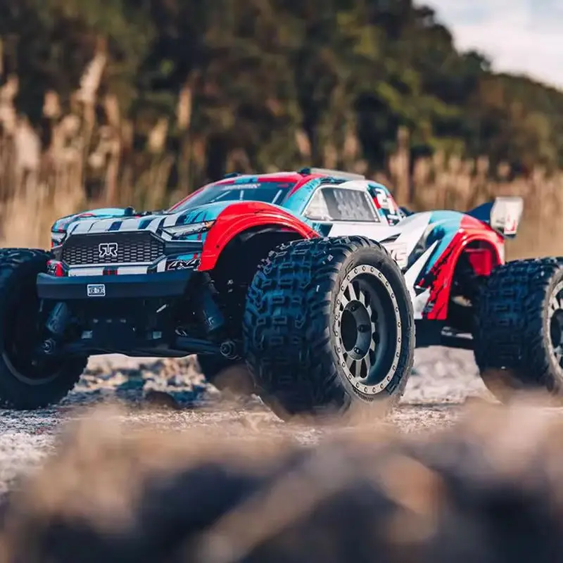 Arrma V3 T2 Votex Vorteks 1:10 Simulação 2.4G Controle Remoto em escala completa com tração nas quatro rodas Modelo de caminhão dublê off-road de alta velocidade