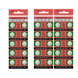 AG4 377 LR626 Button Coin Cell Batteries Durability Button Batteries for Daily Use Stable Voltages for Small Electronics