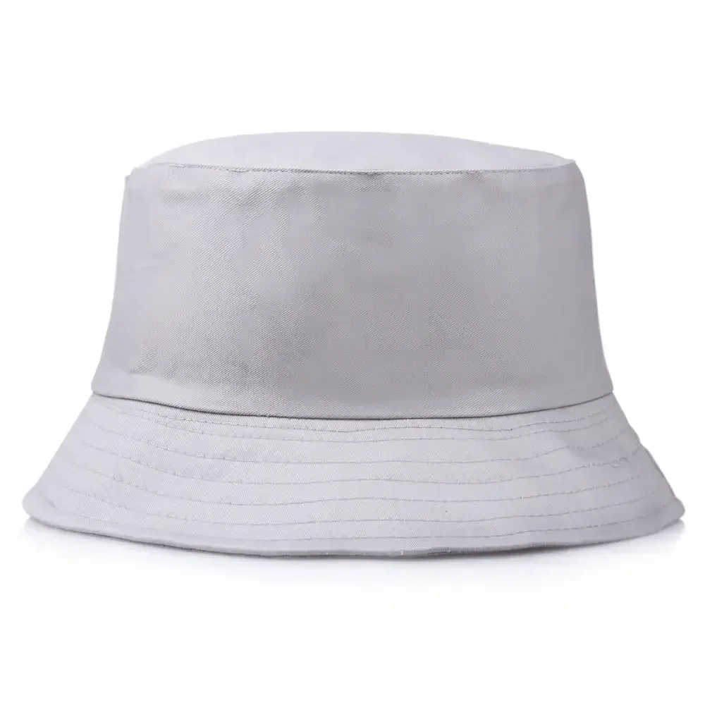 Groothandel Aangepaste Logo Gedrukt Emmer Hoed Voor Vrouwen Katoen Mannen Outdoor Zonwering Hip Hop Caps Visser Hoed Gorros Bob
