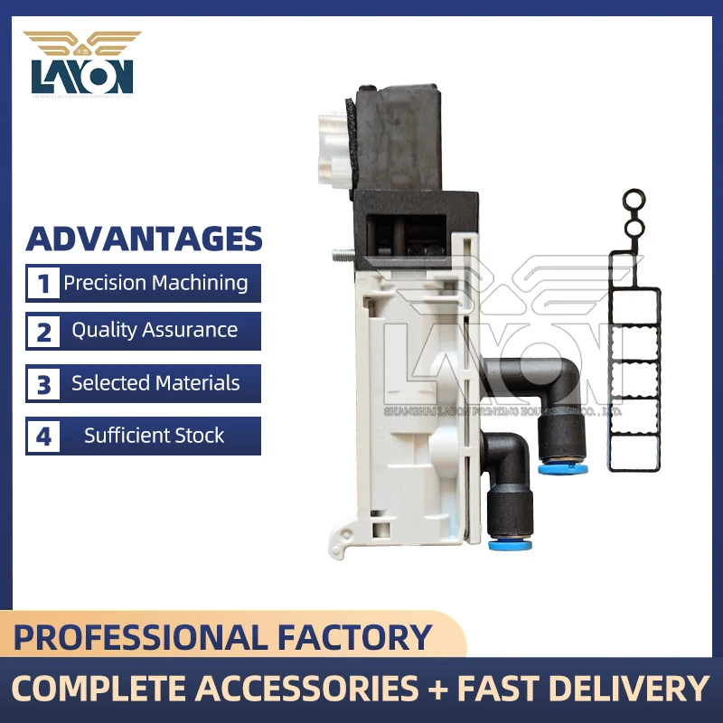 LAYON 1PC FESTO Solenoid Valve VOFB-ST12H-M52-MZH-Q4A-1T1 Original Part No.555651 (G2.335.492) Replacement for Festo