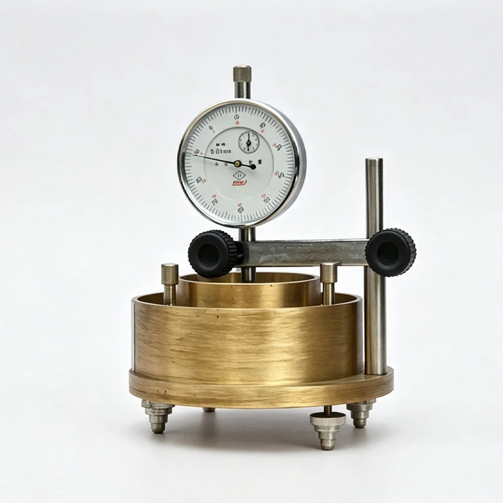 New Standard Laboratory Tester Equipped with Shrinkage Dish for Cohesive Soil Testing Model SS-1 Soil Shrinkage Apparatus,