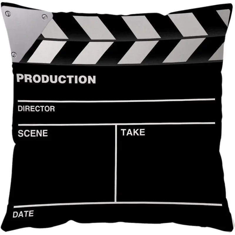 Green Game Controller Gamepad throw pillow cover with short plush print for living room sofa decoration cushion cover