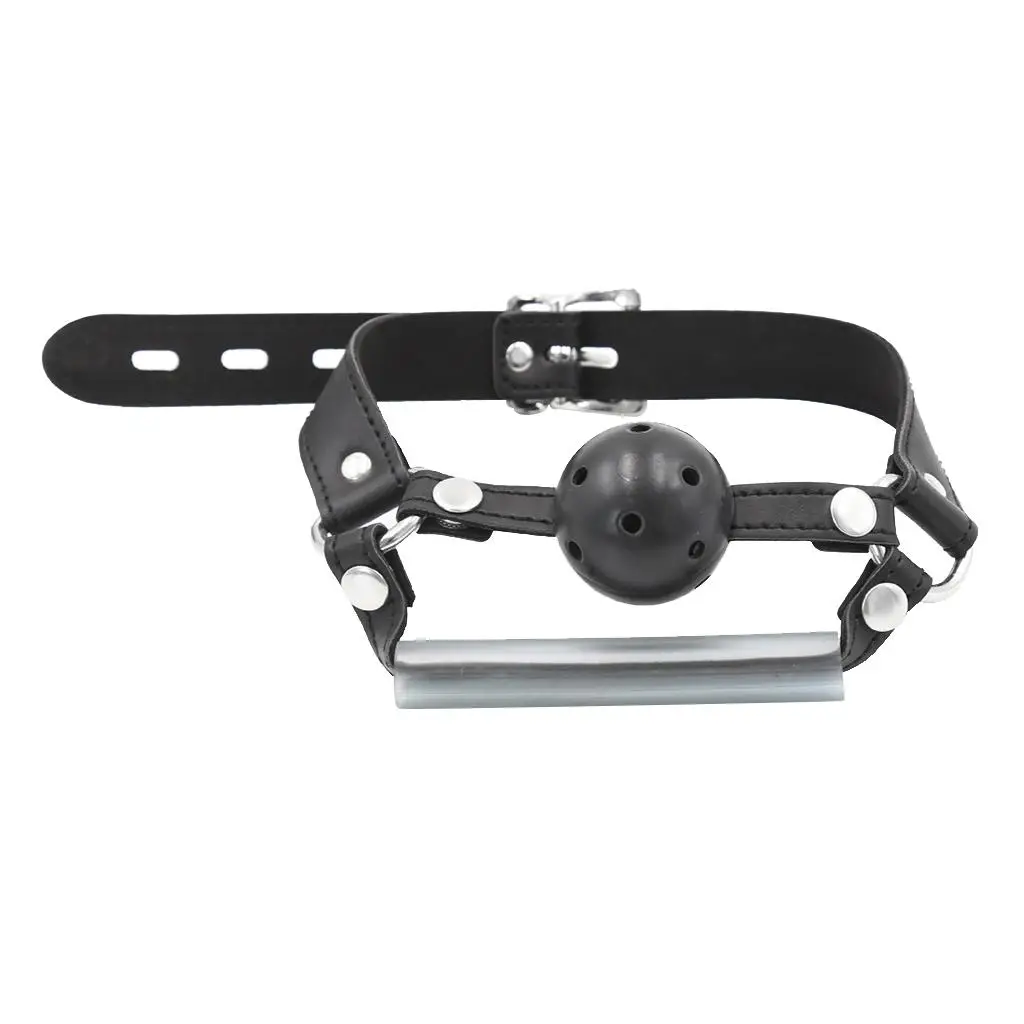 

Регулируемая пряжка, кожаный рот, открытый рот, рабская игровая игрушка для взрослых