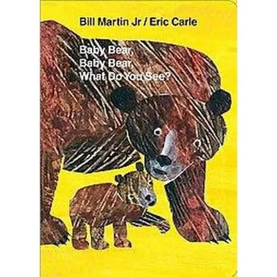 Baby Bear Baby Bear What Do You See Board Book 26 Pages Animal Concepts Beginner Reader for Young Children