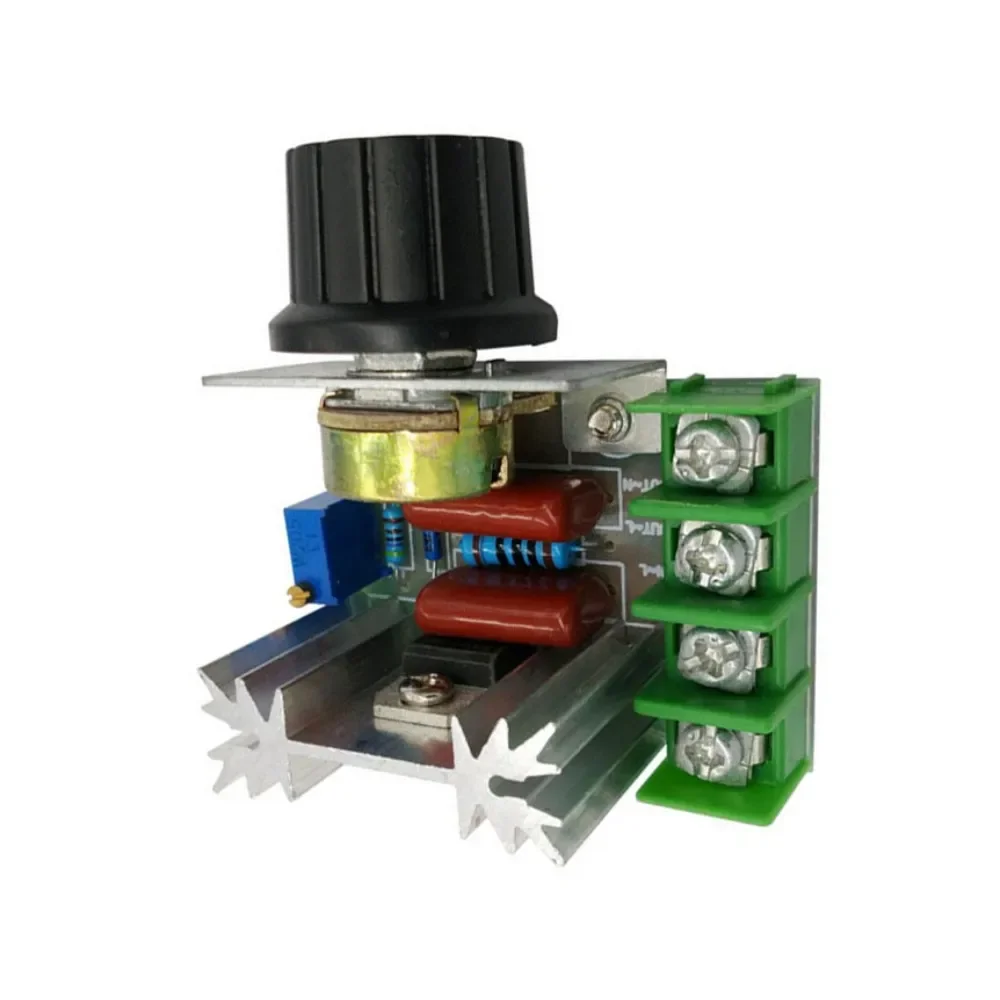 AC 220V 2000W SCR Voltage Regulator Dimming Dimmers Motor Speed Controller Thermostat Electronic Voltage Regulator Module