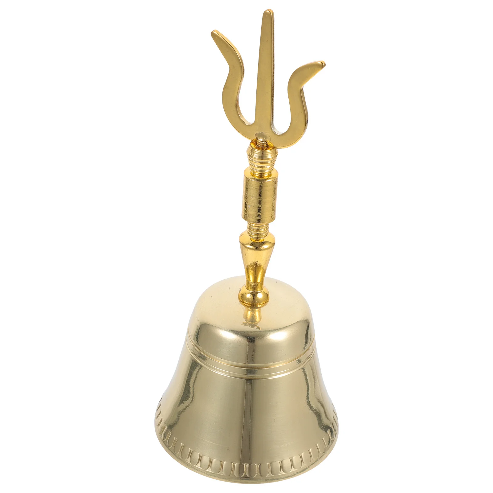 

1pc Bell Retro Style Diameter Decoration For Home Temple Office Feng Shui Ornament Vintage Portable Service Bell