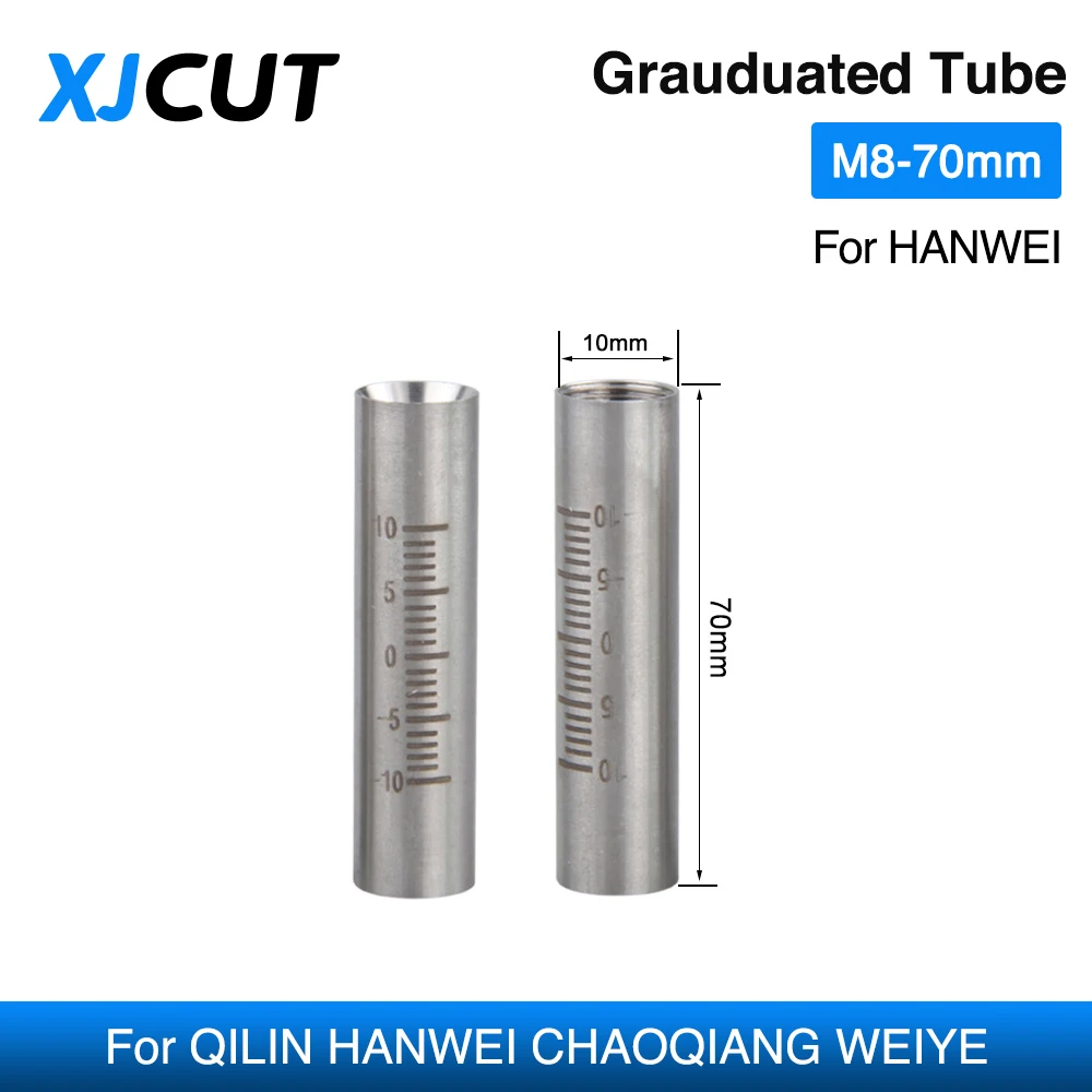 Handheld Welding Grauduated Tube Consumables Nozzles Connecting Pipe Tube Welding For QILIN HANWEI CHAOQIANG WEIYE Graded Tube