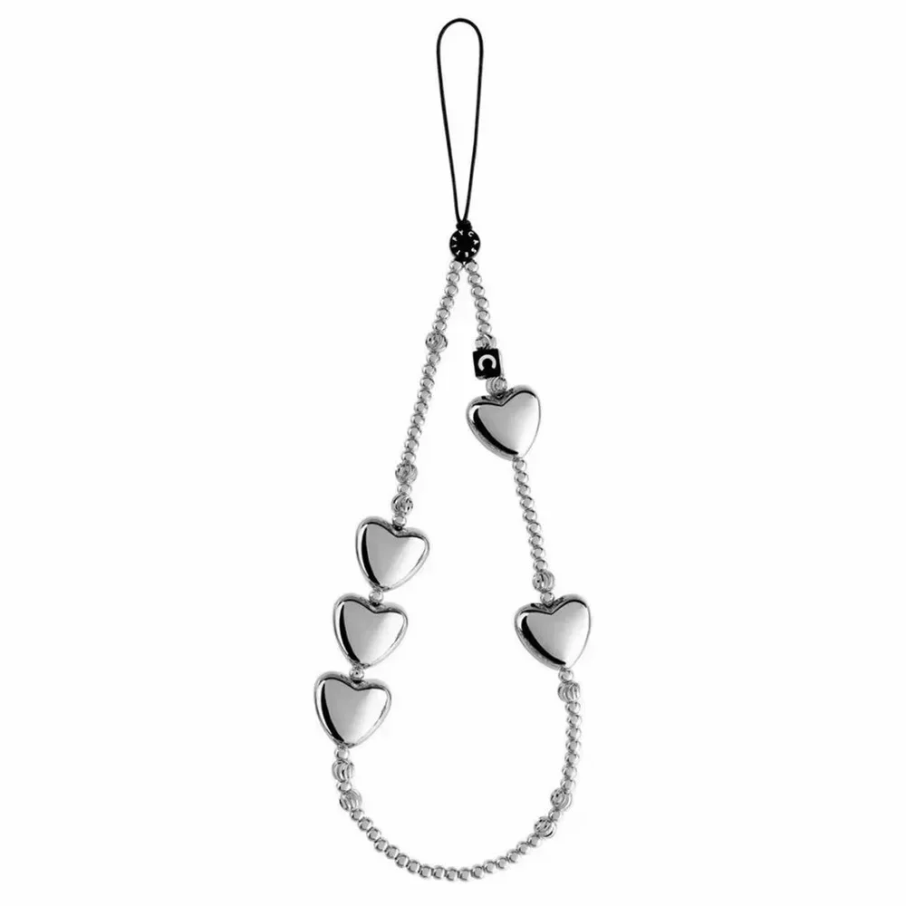 الحب سبيكة مكافحة فقدان الهاتف المحمول الحبل يده قطري عبر مقبض الأزياء سلسلة حزام الهاتف المحمول #1