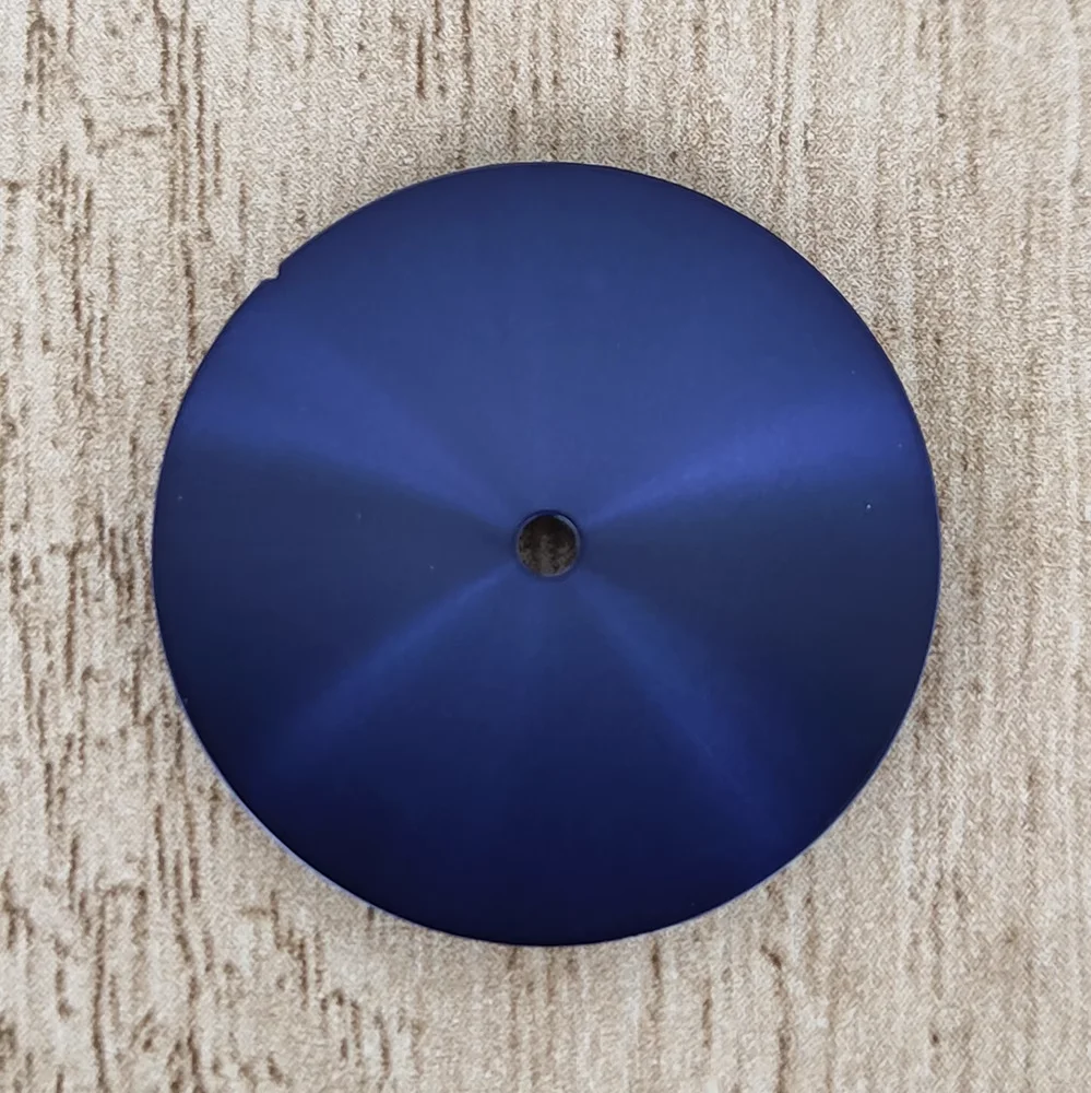 Quadrante in scala da 28,5 mm adatto per movimento NH35/NH36/7S/4R Accessori per la modifica dell'orologio di qualità luminosa verde