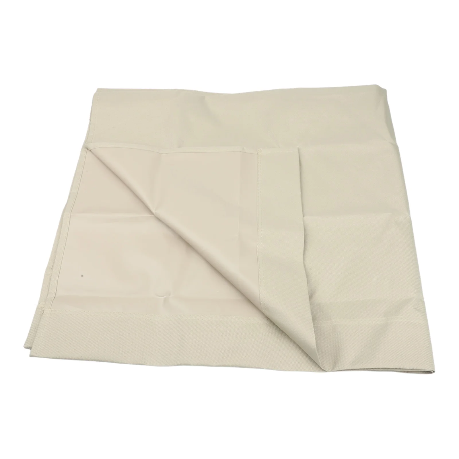 Beige 600D Outdoor Swing Seat Waterproof Garden Furniture Protector For Patio Yard Shade Structure Easy Clean Dustproof