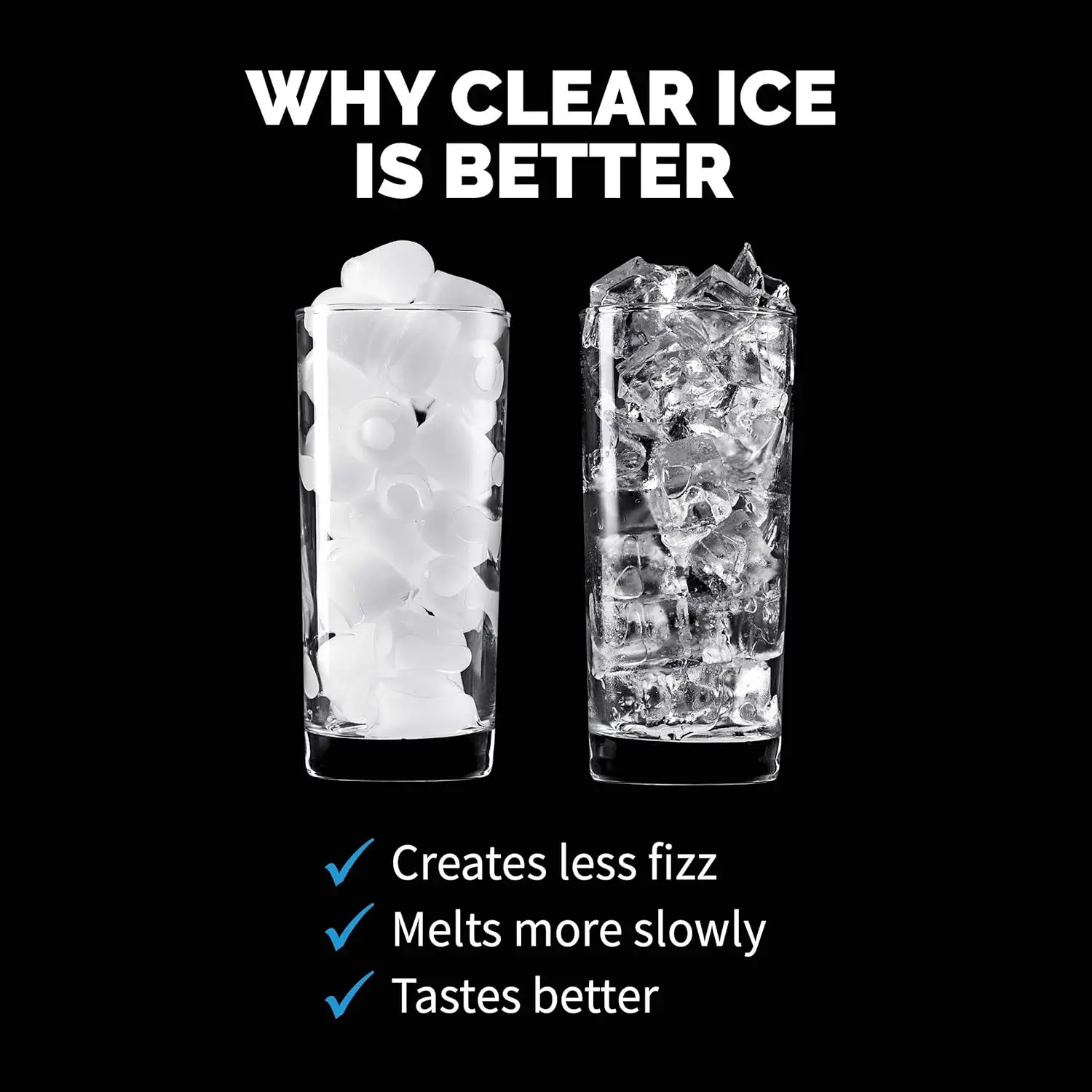 Silver Countertop Ice Maker Machine, Compact Automatic Ice Maker, Cubes Ready in Under 15 Minutes, Portable Ice Cube Make