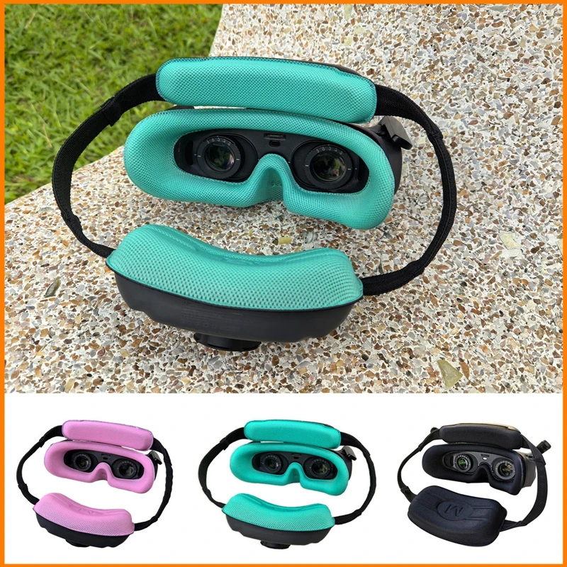 For DJI Goggles 3 Flight Glasses Lens Dustproof Protection Cover Face Cover G3 Sponge Mask Head Cushion Eye Pad AVATA2 Accessory