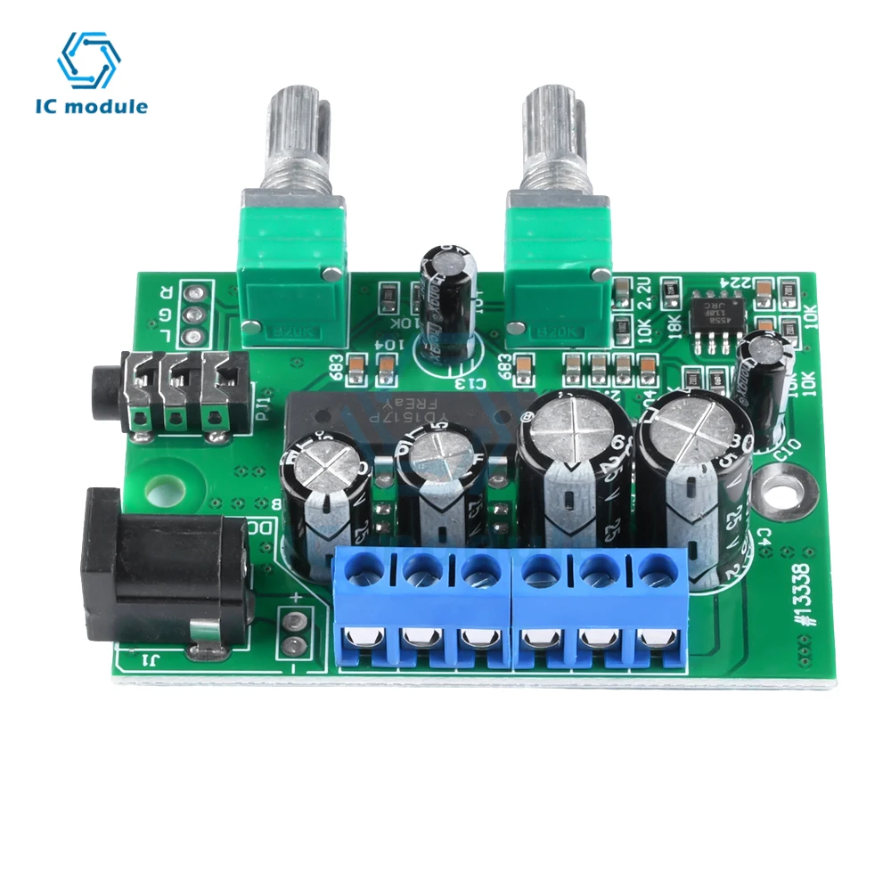 TDA1517P 2.1 Super Bass Mini Micro 3 CH Power Amplifier Board 6W+6W+25W HIFI Class D Digital Power Amplifier Module