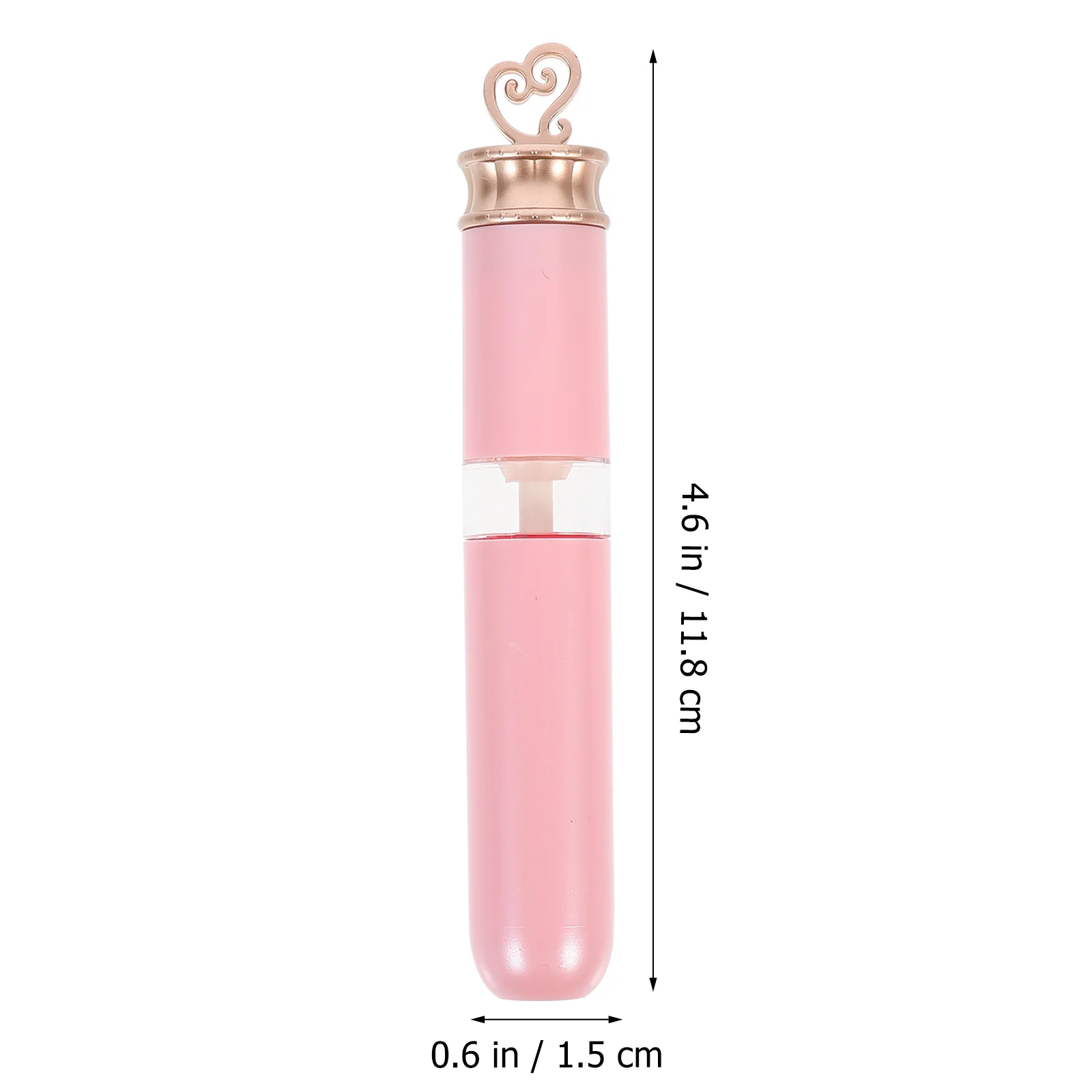 

4pcs Empty Gloss Bottles Refillable Glazes Tube Container For Lip Oil Serum Vial Small Lip Color Holder Portable