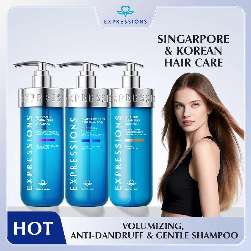

Shampoo Collection – Anti-Dandruff, Oil Control, Volumizing, Nourishing & Moisturizing with Long-Lasting Fragrance