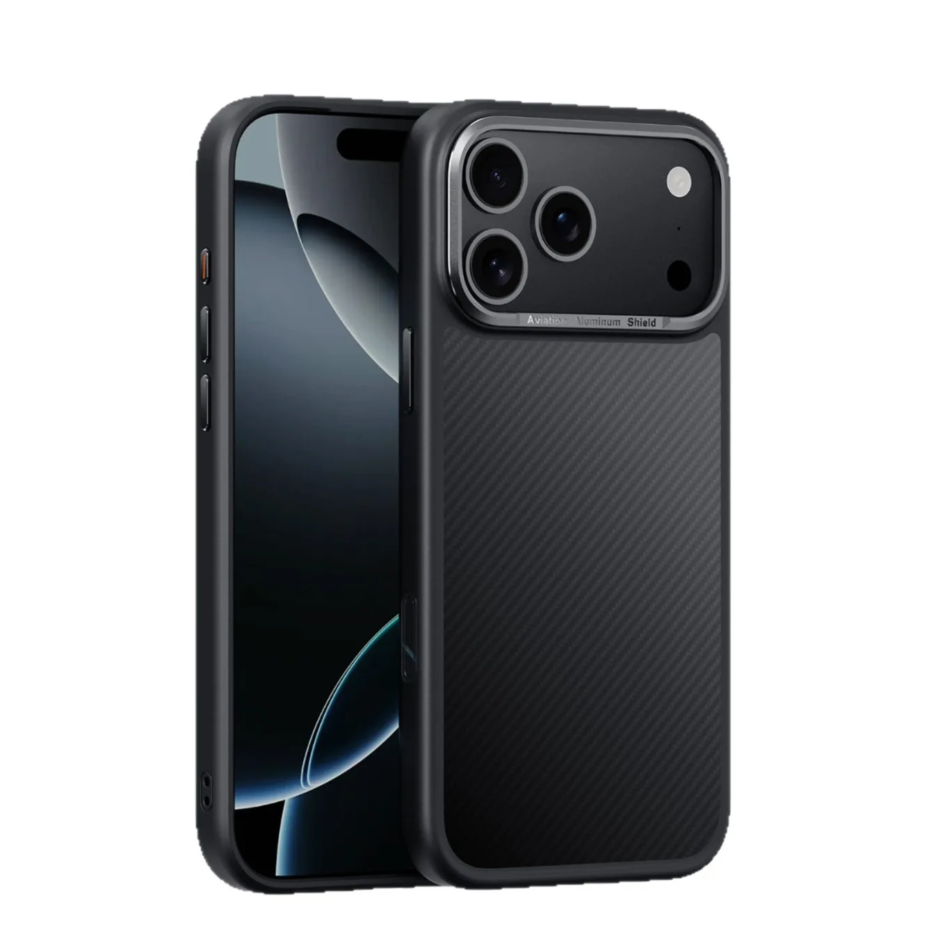 

For 600D Kevlar Series iphone 17 pro case of aramid fiber anti-fall Case With Magnetic For iphone 17 pro max case