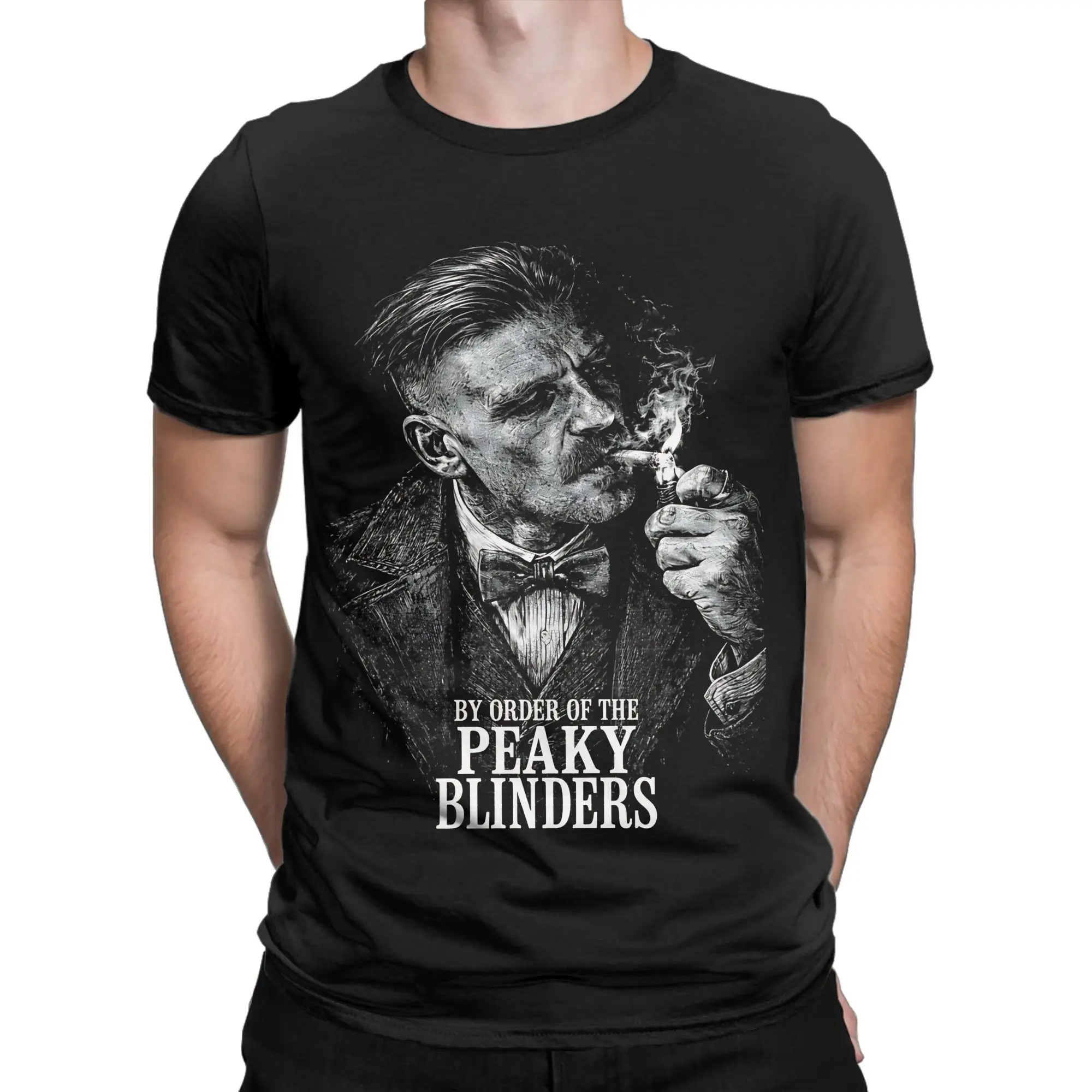 Men Women  Tommy Shelby Peakys Blinders The Immortal Man Shirt 100% Cotton Printed T-Shirt  Top Clothing