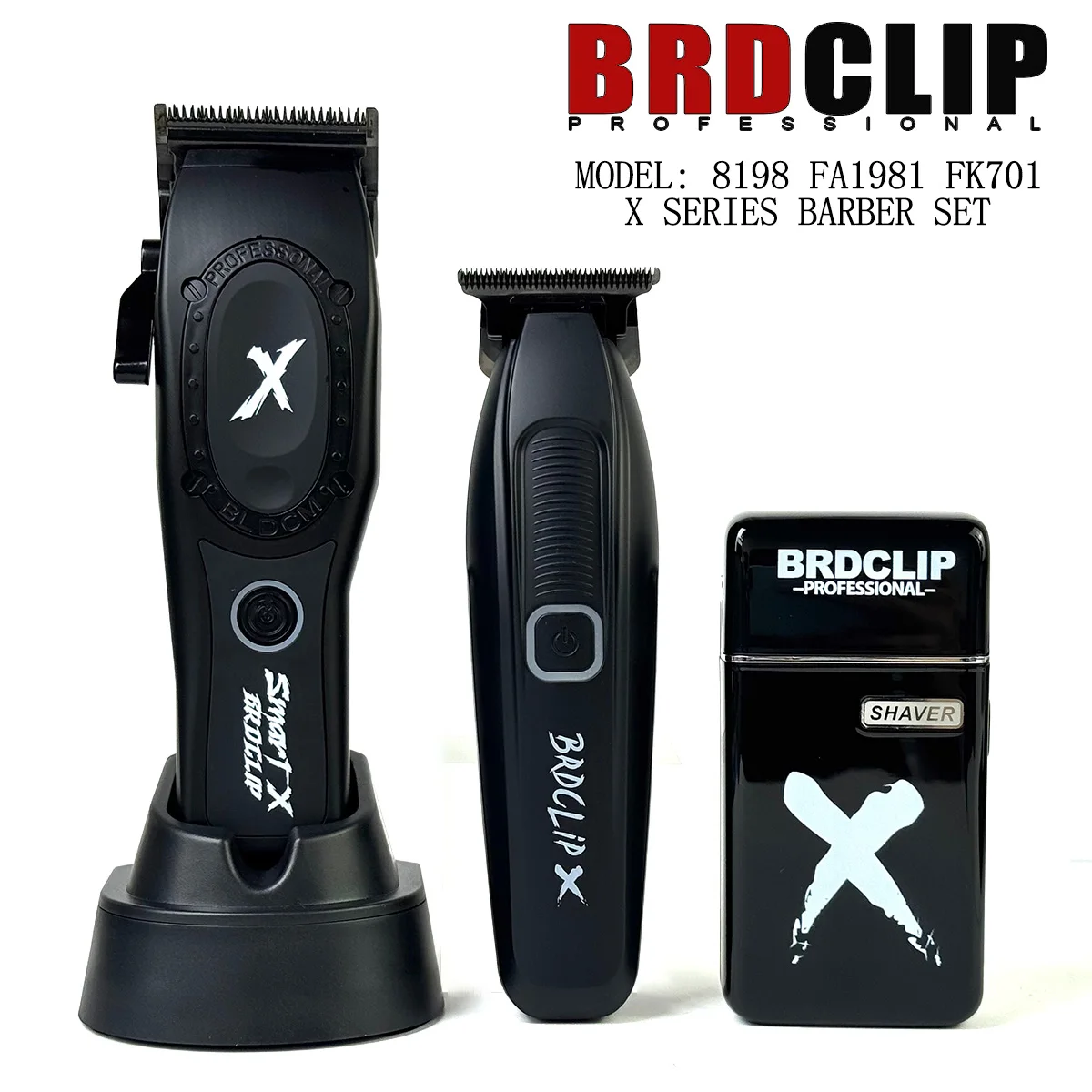 

Профессиональные машинки для стрижки волос BRDCLIP 8198 1981 701, триммер для волос DLC Blade BRD-999 9000PRM, парикмахерская, электробритва, мужская парикмахерская