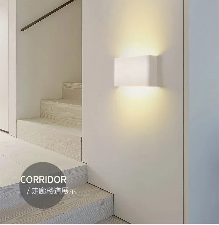 

Outdoor wall light modern minimalist hotel exterior wall led side waterproof balcony villa corridor exterior wall lamp 6W 10W
