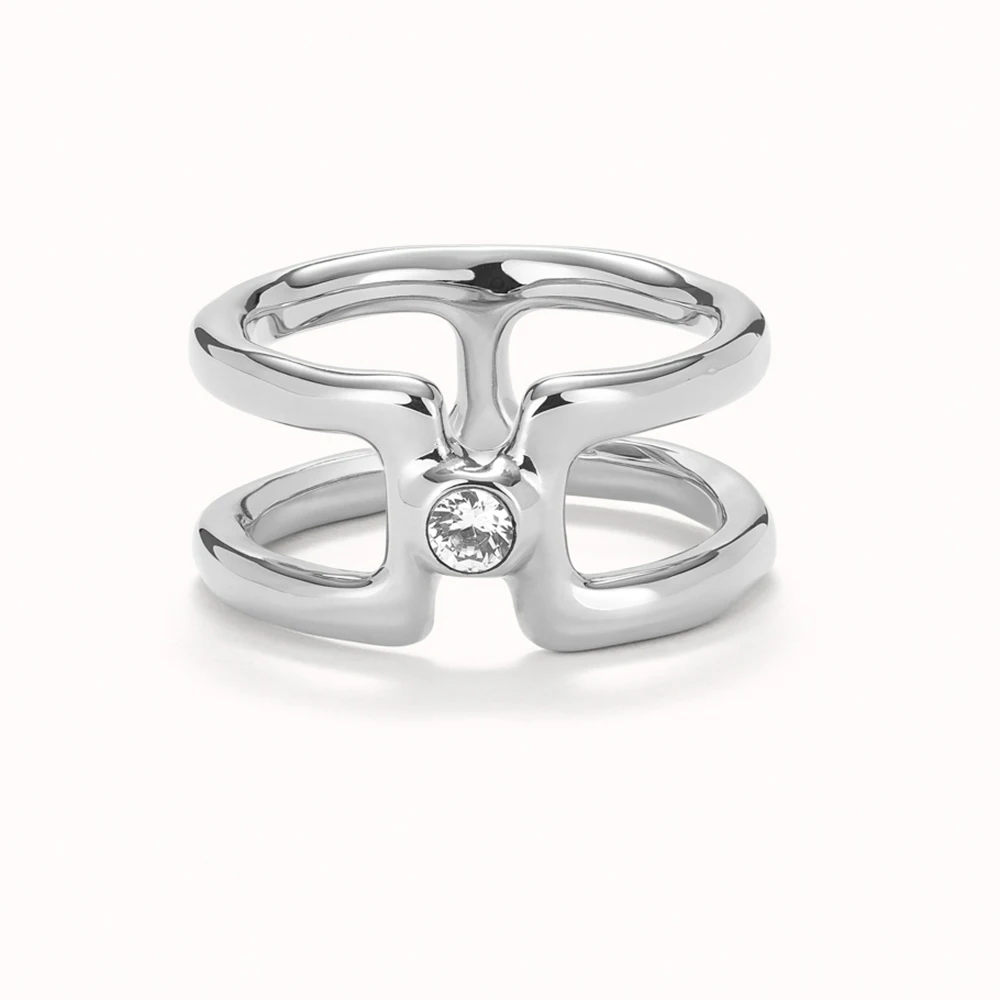 

Новое популярное кольцо Uno 2026 года, хит продаж, идеально для повседневного ношения