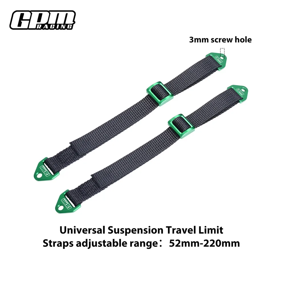 حزام حد السفر للتعليق الأمامي/الخلفي GPM لـ LOSI 1/8 LMT Baja Rey 1.0/2.0 UDR RBX Rock Rey