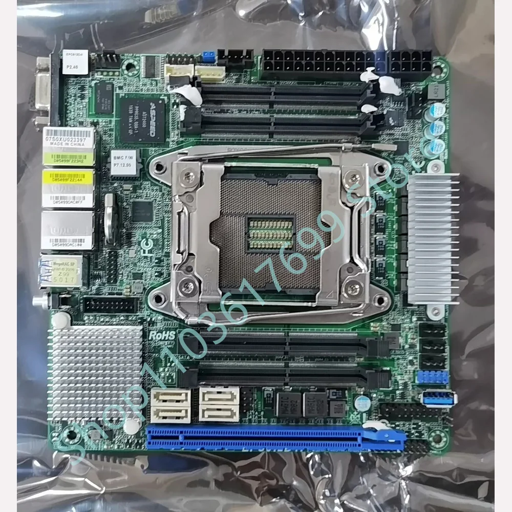 Server Motherboard For ASRock Rack LGA 2011 Support R3 E5-1600 2600 V3 V4 EPC612D4I