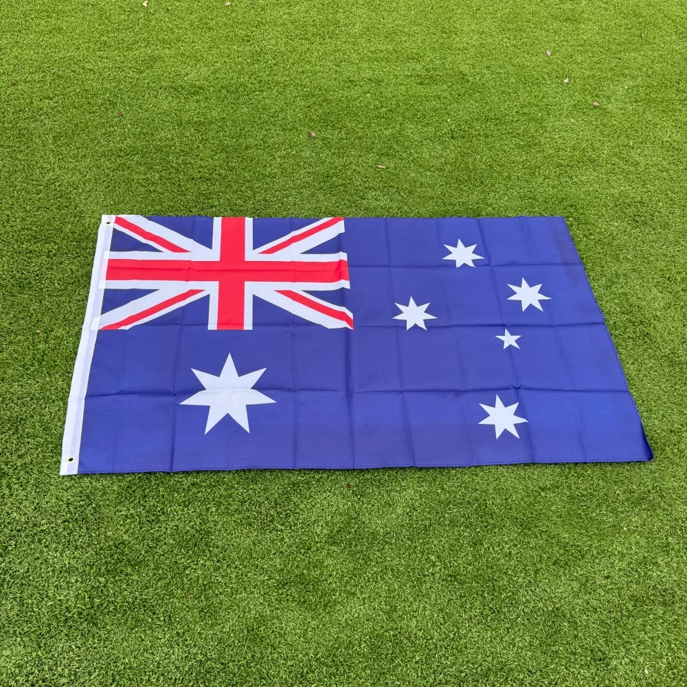 Australia Flag 150x90cm Large 3x5 FT Australian National Flag Polyester Double Stitched Outdoor Indoor Decoration