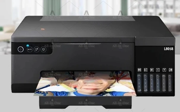 New 6 Color A4 L8050 Photo Printer Sublimation Printer L8058  Inkjet Printer