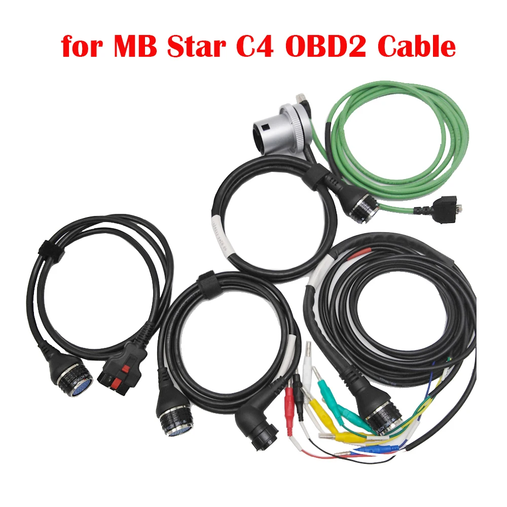 SD Connect C4 Compact4 OBD2 Cable 16PIN/38PIN/14PIN/8PIN/OBD LAN Main Cable for MB Star C4 C5 PLUS CAR Diagnostic Tool Adapte