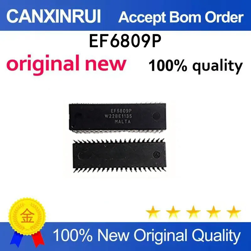 

(5-100 PCS) Brand new original EF6809P DIP40 spot chip IC