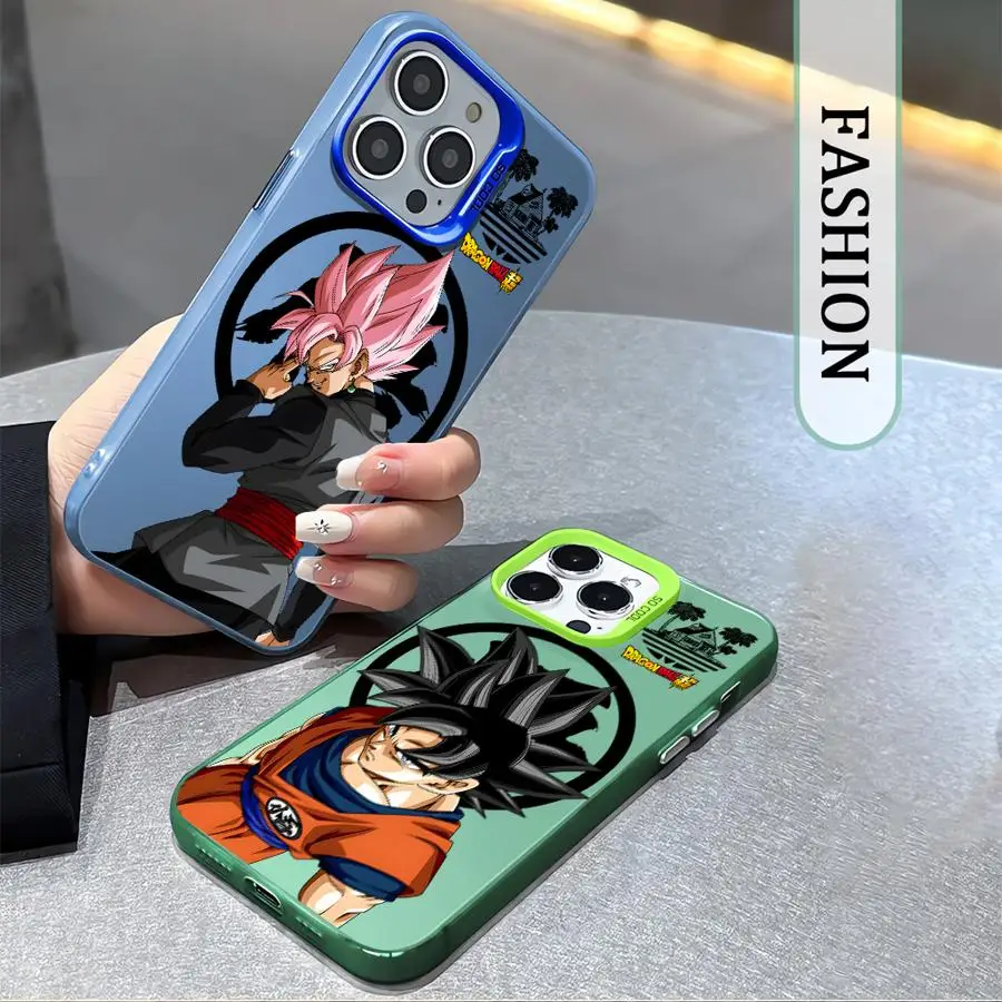 Dragon Ball Black Goku Son Gokus Soft Cover Case for iPhone 11 12 13 Pro Max 17 Air 16e 14 15 16 Plus view 4
