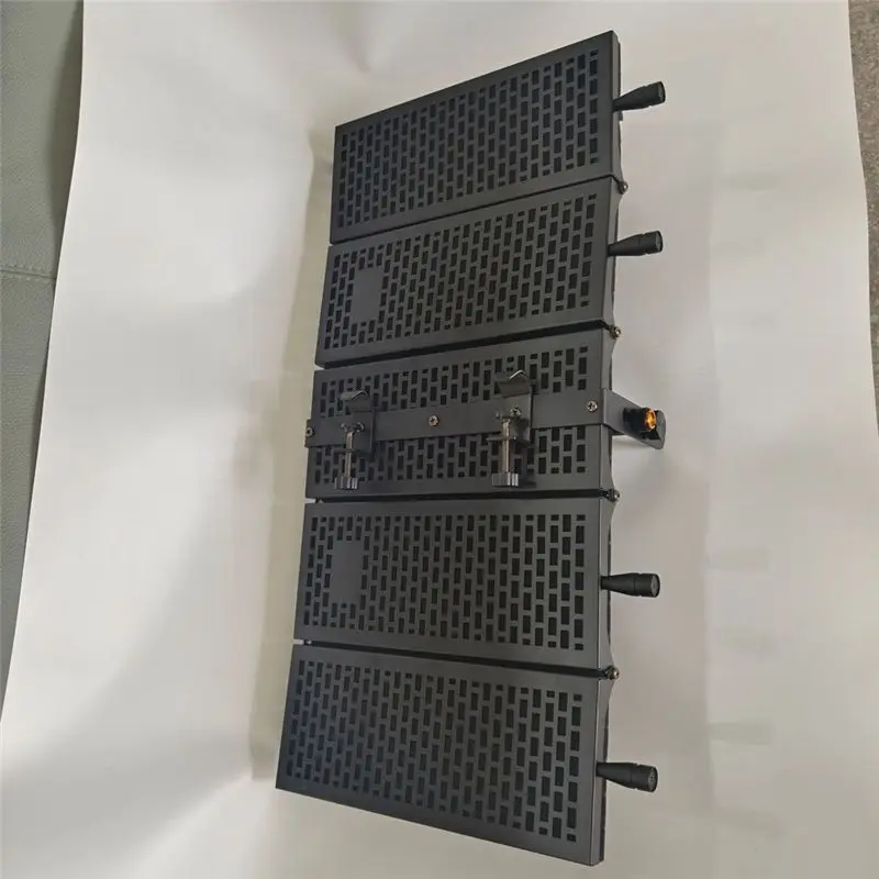 A31T 5-Panel Microphone Isolation Shield Soundproof Cover Semi-Circular Noise Reduction Wind Screen for Recording