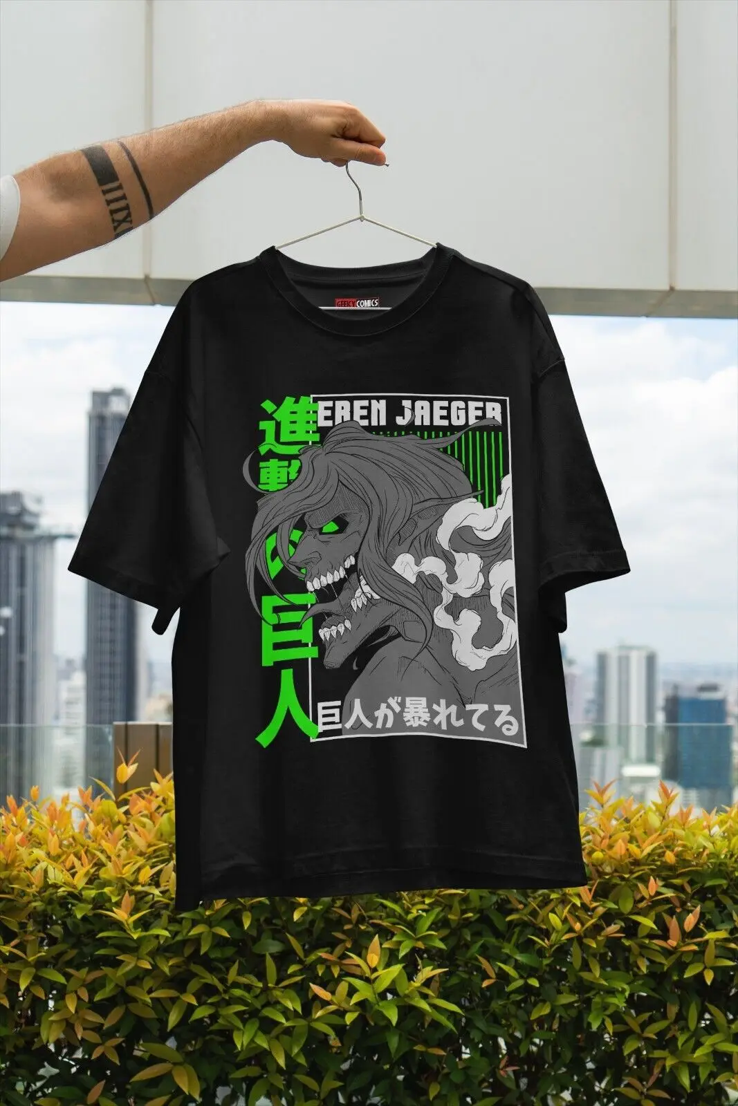 camiseta-anime-de-eren-yeager-ataque-aos-titas-camiseta-manga