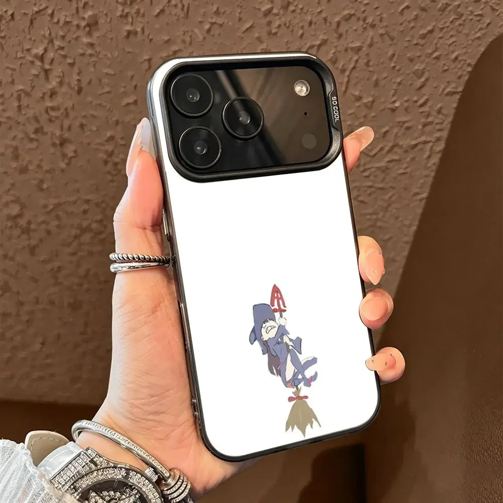 Funda de Teléfono Anime L-LWA, Rígida, Mate, Colorida, Antigolpes para iPhone 13/14/15/16/17 Pro Max